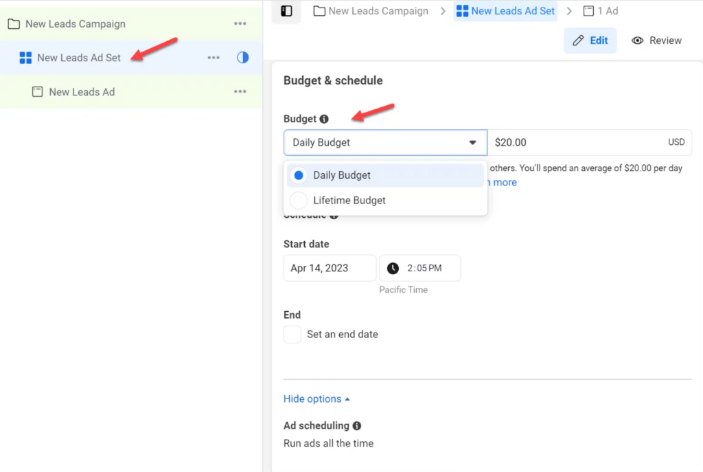 Increase Budget Strategically